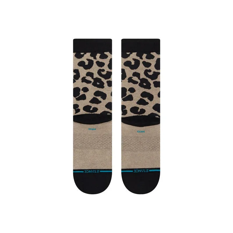 Stance Show Some Skin Crew Socks - Taupe