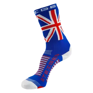 Steigen - Three Quarter Length Running Socks - Union Jack