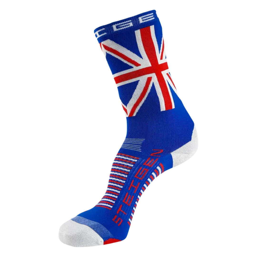 Steigen - Three Quarter Length Running Socks - Union Jack