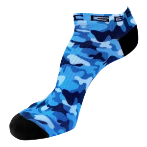 Steigen - Zero Length Running Socks - Blue Camo