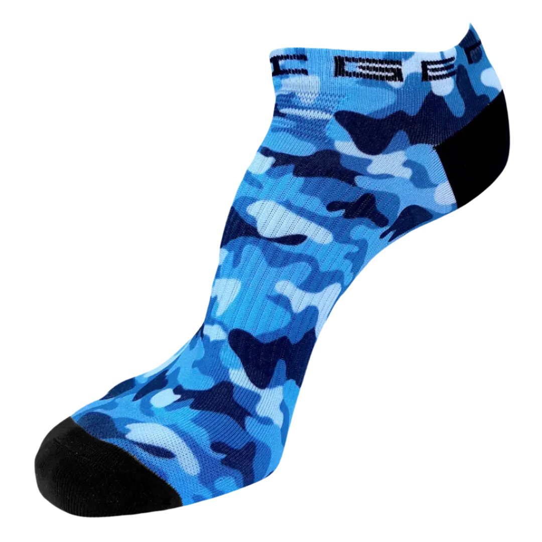 Steigen - Zero Length Running Socks - Blue Camo