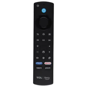 TCL Remote Prime/Netflix/DirectTV/Peacock - Black