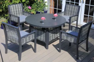 The Morello 4 Seat Dining Set