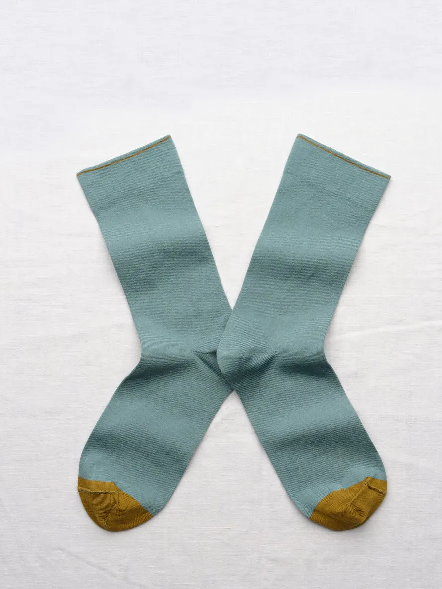 UN212 Blue Green Socks