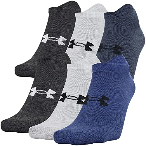 Under Armour Adult Essential Lite No Show Socks