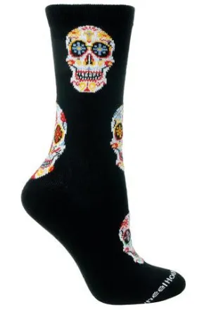 Wheel House Designs Day of the Dead Sock