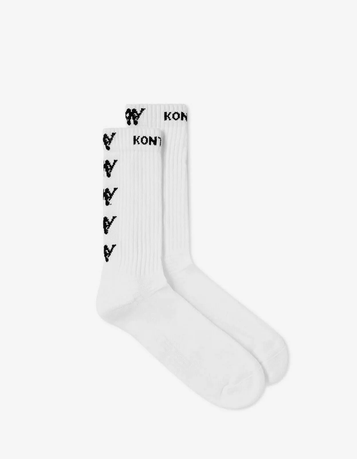 White Logo Socks