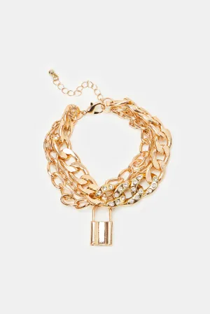 Women Gold Layered Bracelet