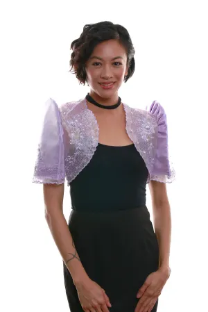 WR09 - Mestiza Bolero Lavender - Filipiniana