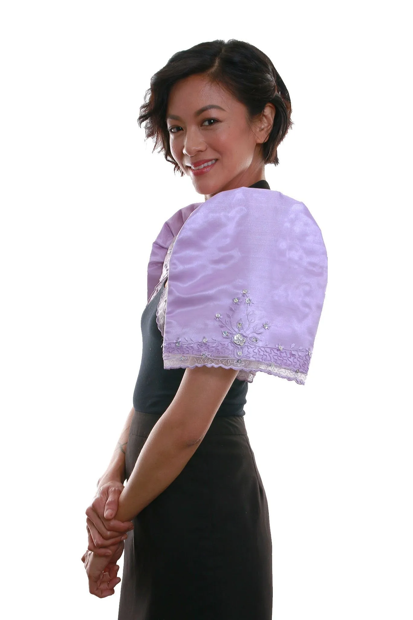 WR09 - Mestiza Bolero Lavender - Filipiniana