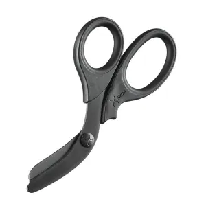 XSHEAR Heavy Duty 7.5 Inch Trauma Shears, Black Titanium Coated Blade