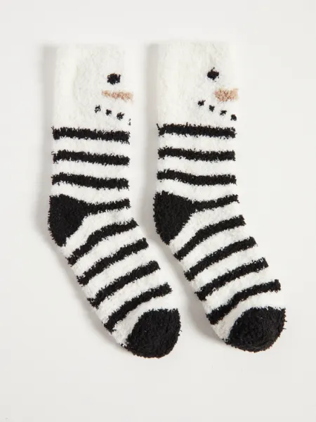 Z Supply Snowman Plush Socks